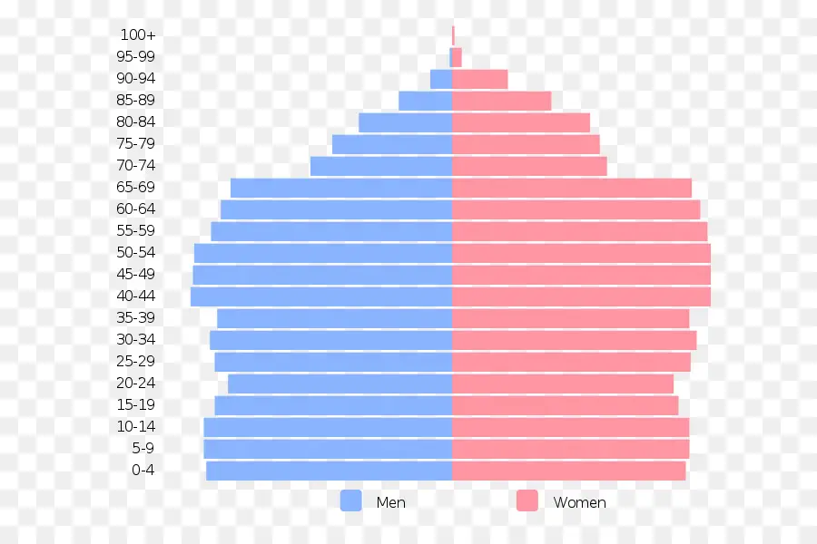 Nüfus Piramidi，Grafik PNG