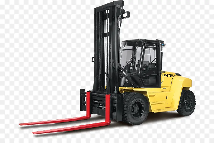 Sarı Forklift，Depo PNG