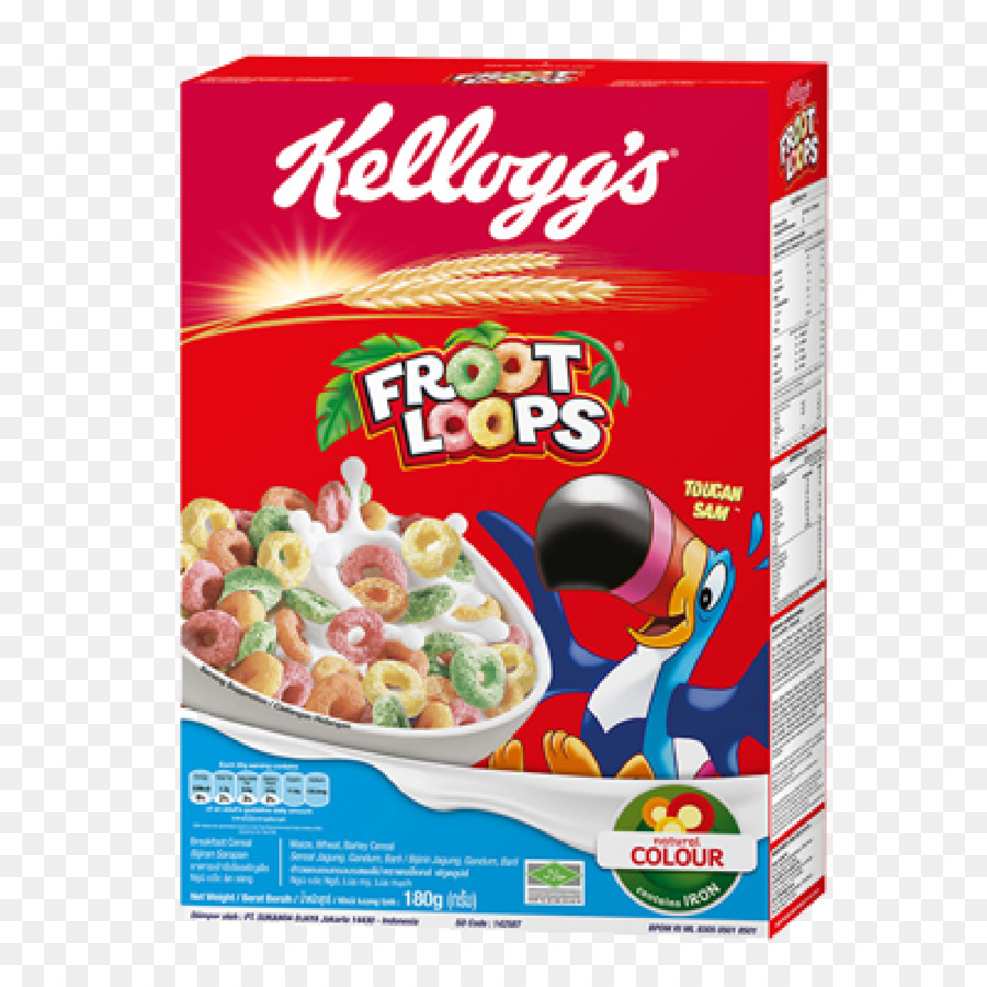 Froot Loops Tahıl，Kahvaltı PNG