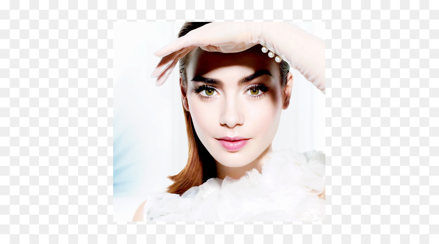 Lily Collins Guzellik Kremi Lancome Kozmetik Lily Collins Seffaf Png Goruntusu