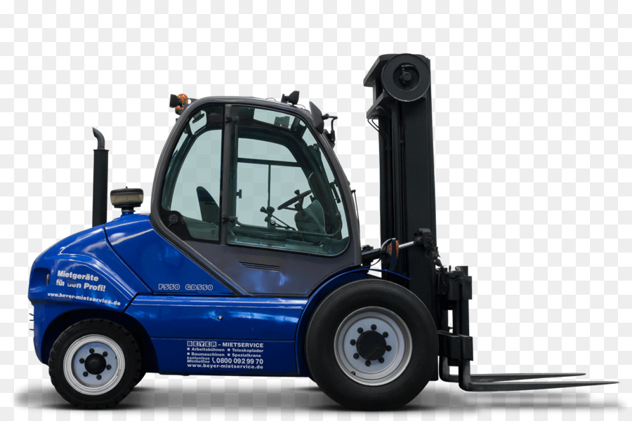 Mavi Forklift，Endüstriyel PNG