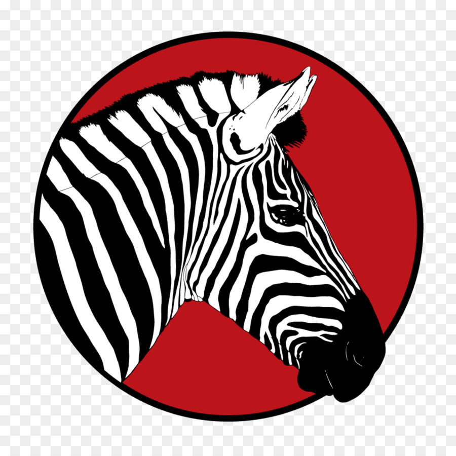 Zebra Kafası，Çizgili PNG