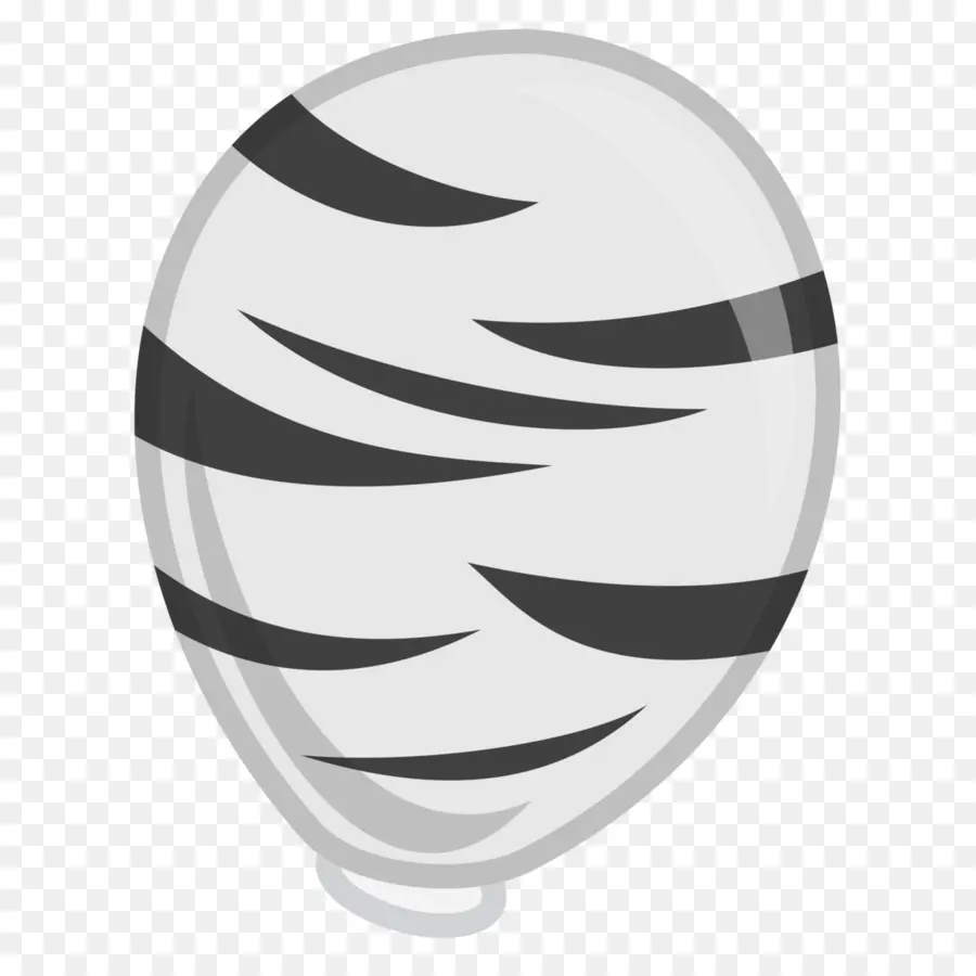 Zebra Baskılı Balon，Parti PNG