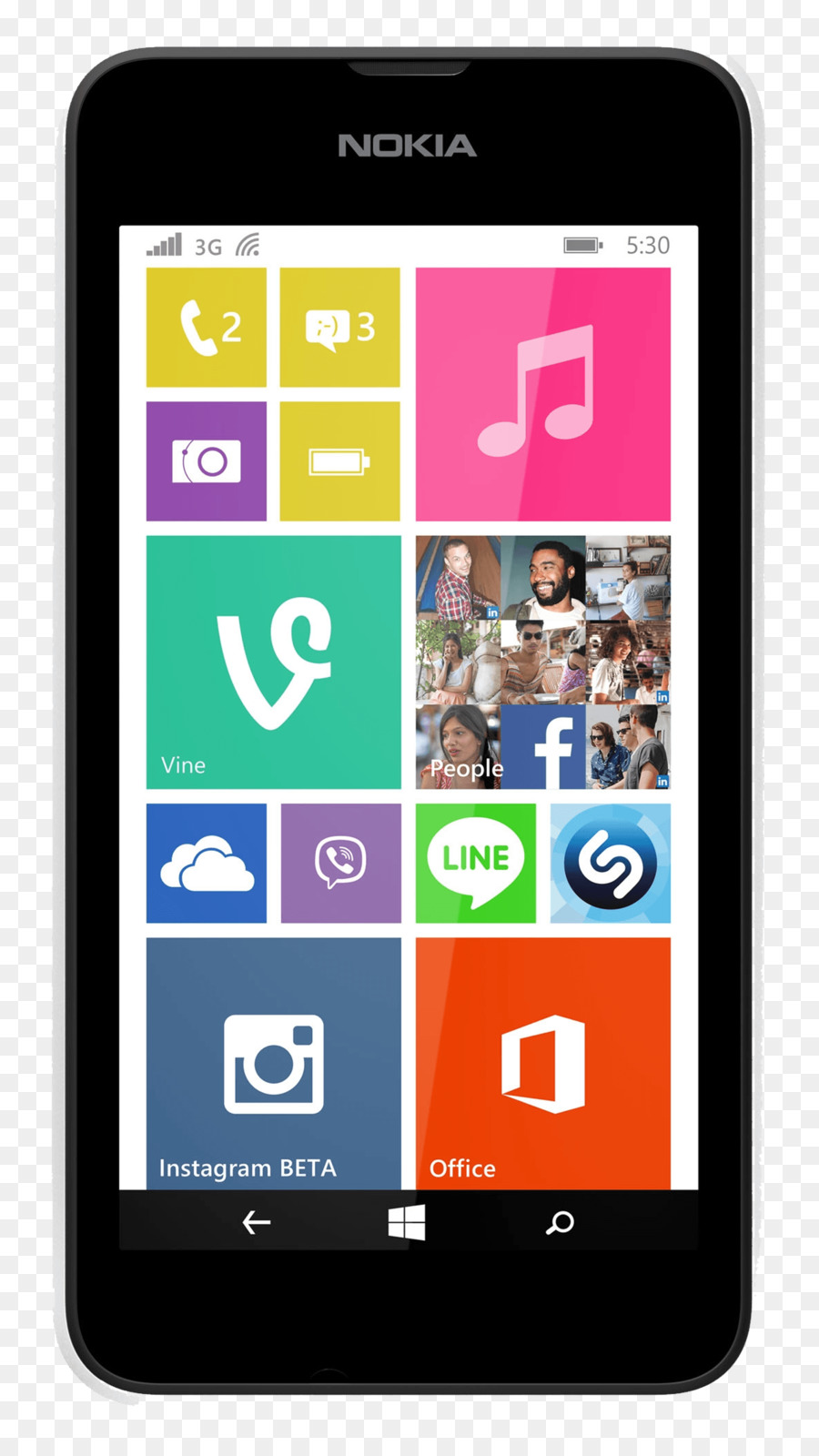 Nokia Lumia 530，Ekran Koruyucuları PNG