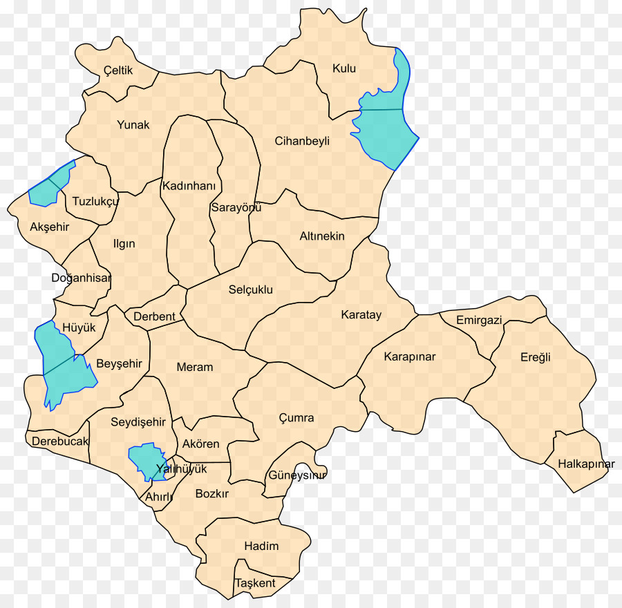 Ilgın Konya'nın ilçeleri Map Altınekin Ahırlı - Konya ili şeffaf PNG