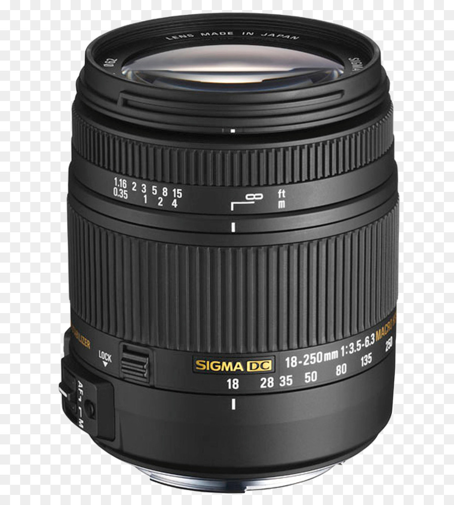 Canon Ef Lens Montaj，Sigma 18250mm F3563 PNG