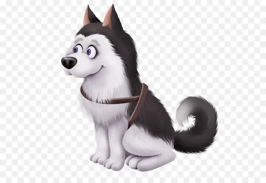 Sevimli Husky，Köpek PNG