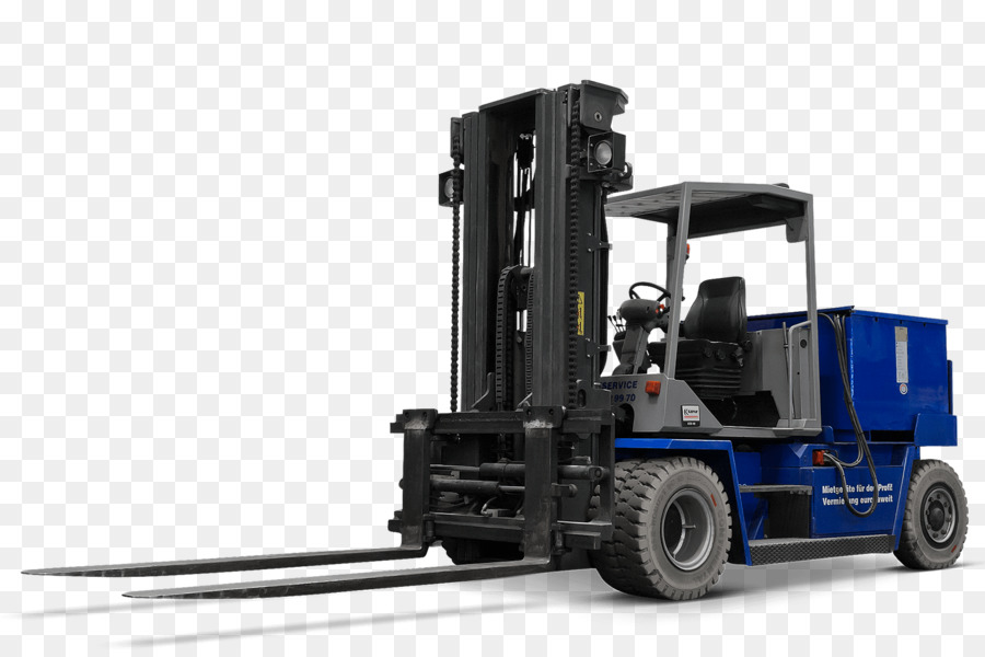 Sarı Forklift，Depo PNG