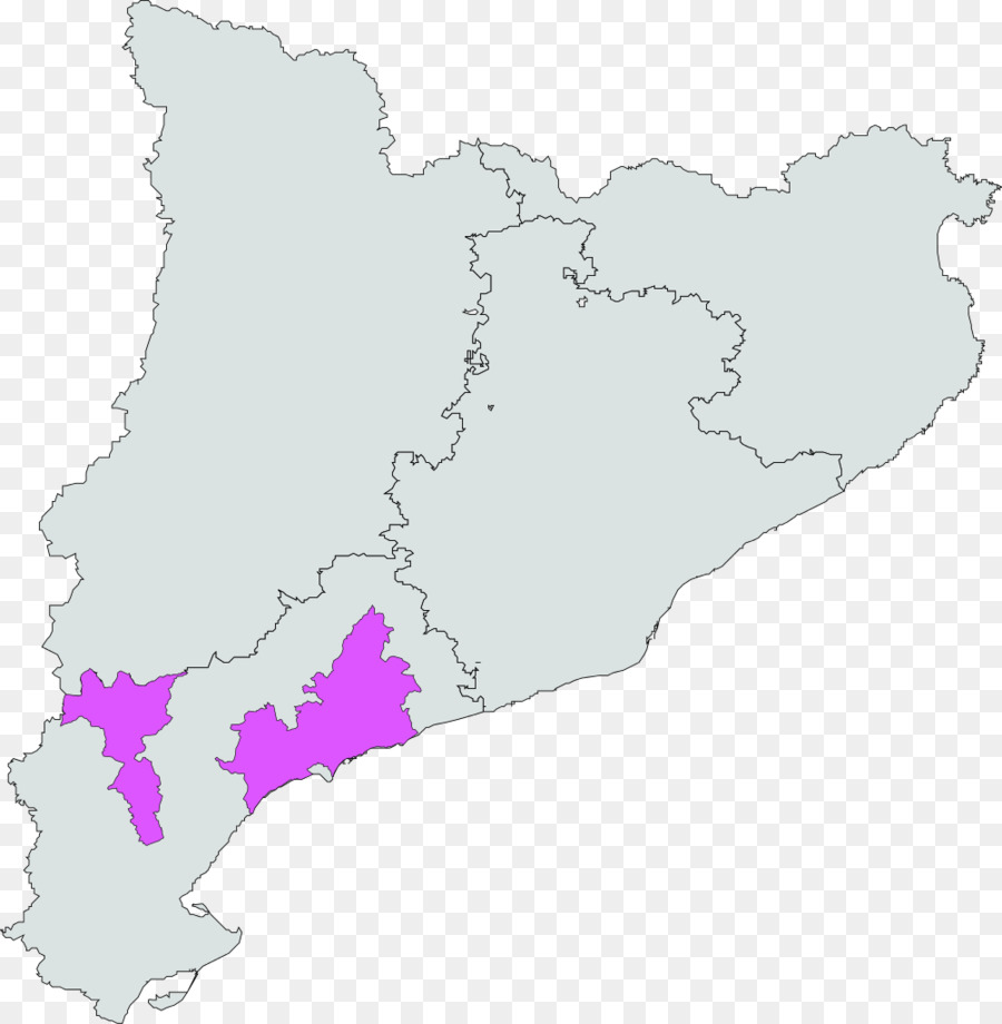 Katalonya，Harita PNG