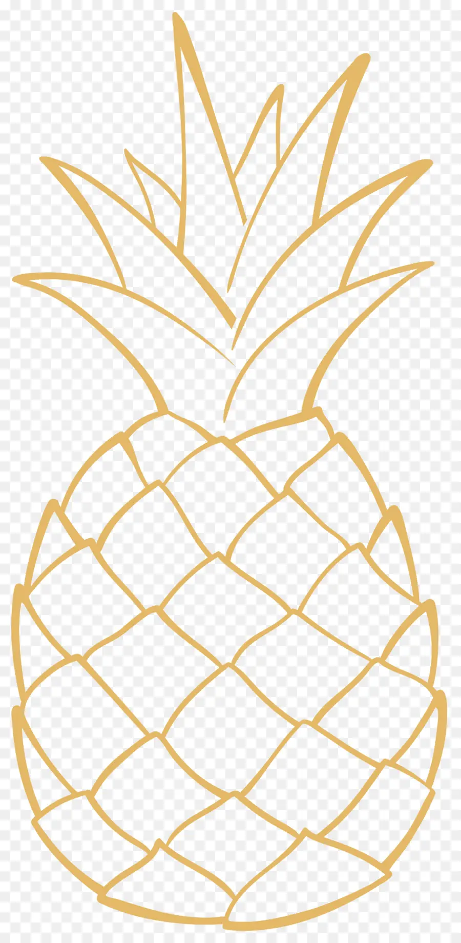 Ananas，Meyve PNG