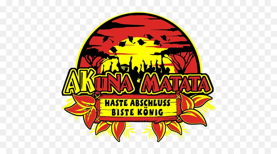 Akuna Matata Logosu，Gün Batımı PNG