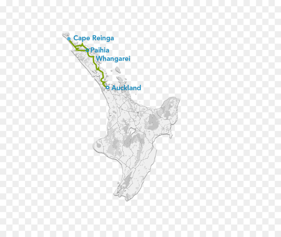 Zürafa，Harita PNG