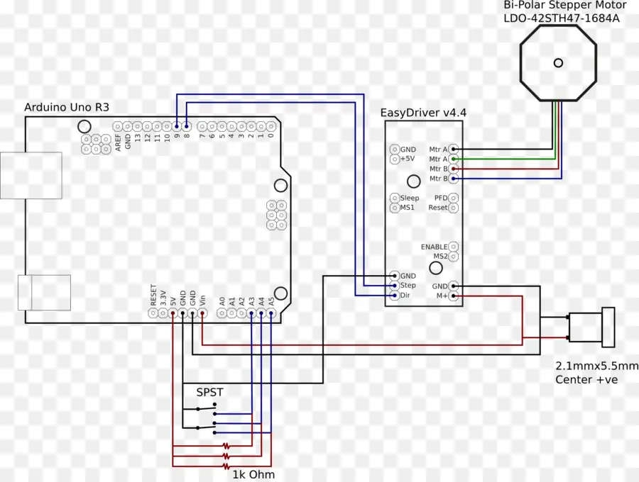 Arduino Devresi，Step Motor PNG