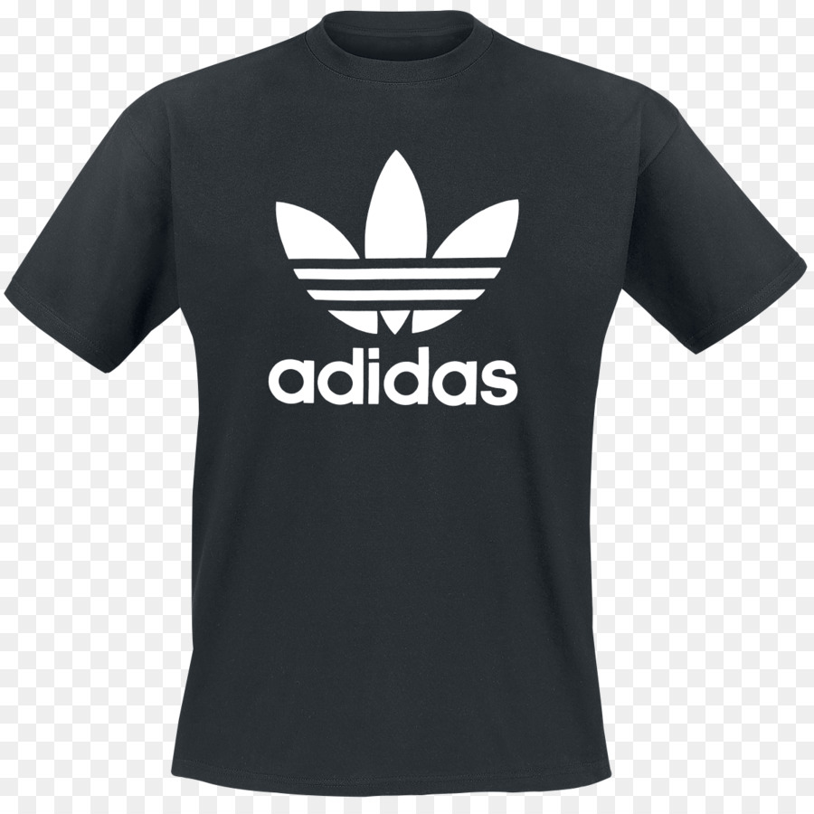 Adidas Tişört，Siyah PNG