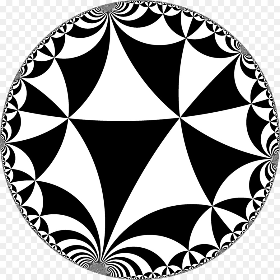 Siyah Beyaz Desen，Geometrik PNG