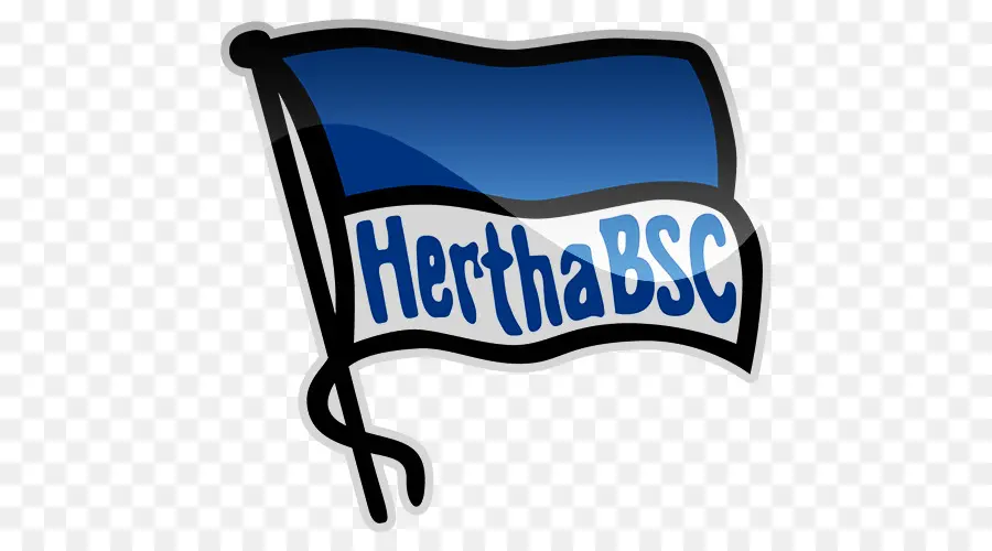 Hertha Bsc Bayrağı，Mavi PNG