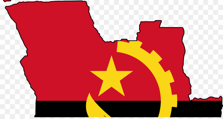 Angola Bayrağı，Ulusal Bayrak PNG