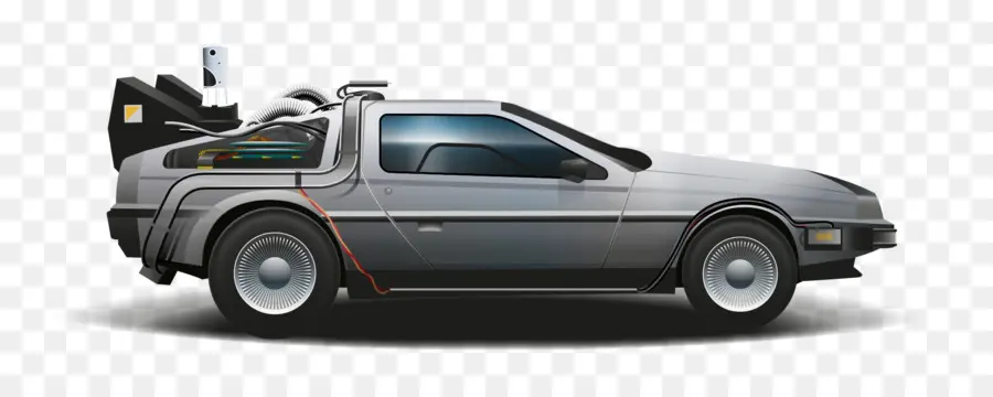 Delorean，Zaman Makinesi PNG