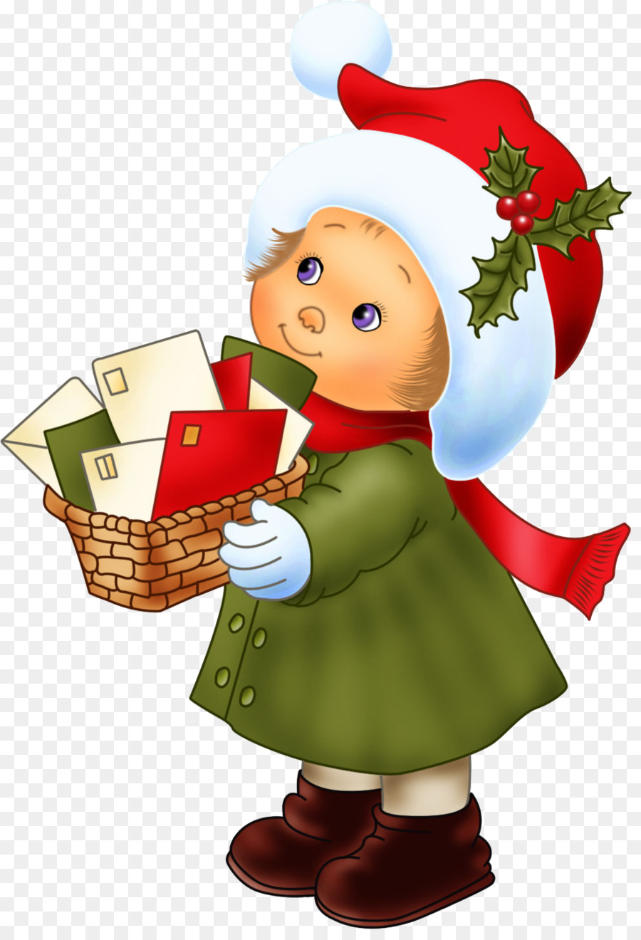 Sepetli Çocuk，Noel PNG