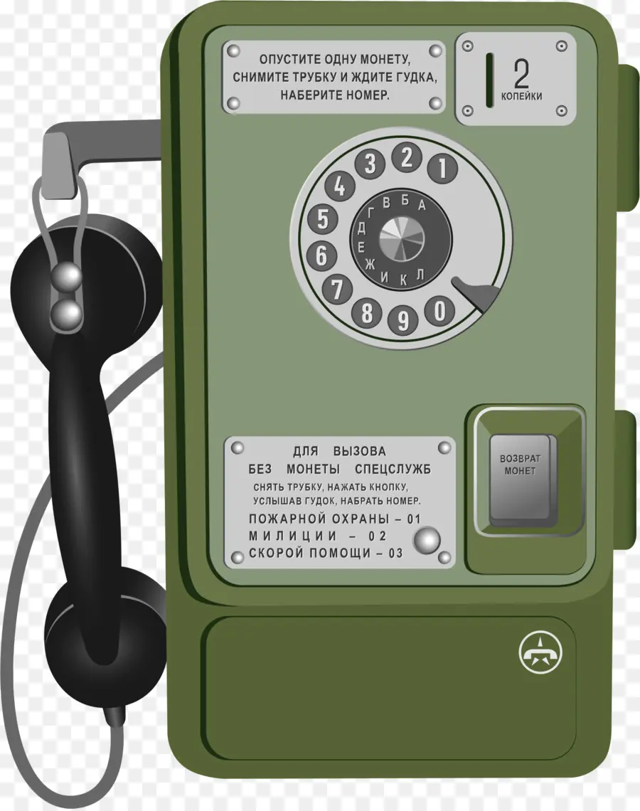 Döner Telefon，Nostaljik PNG