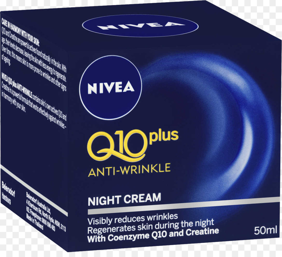 Nivea Gece Kremi，Kırışıklık önleyici PNG