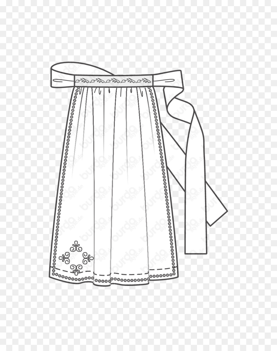 Üstü Dar Altı Geniş Elbise，Moda PNG