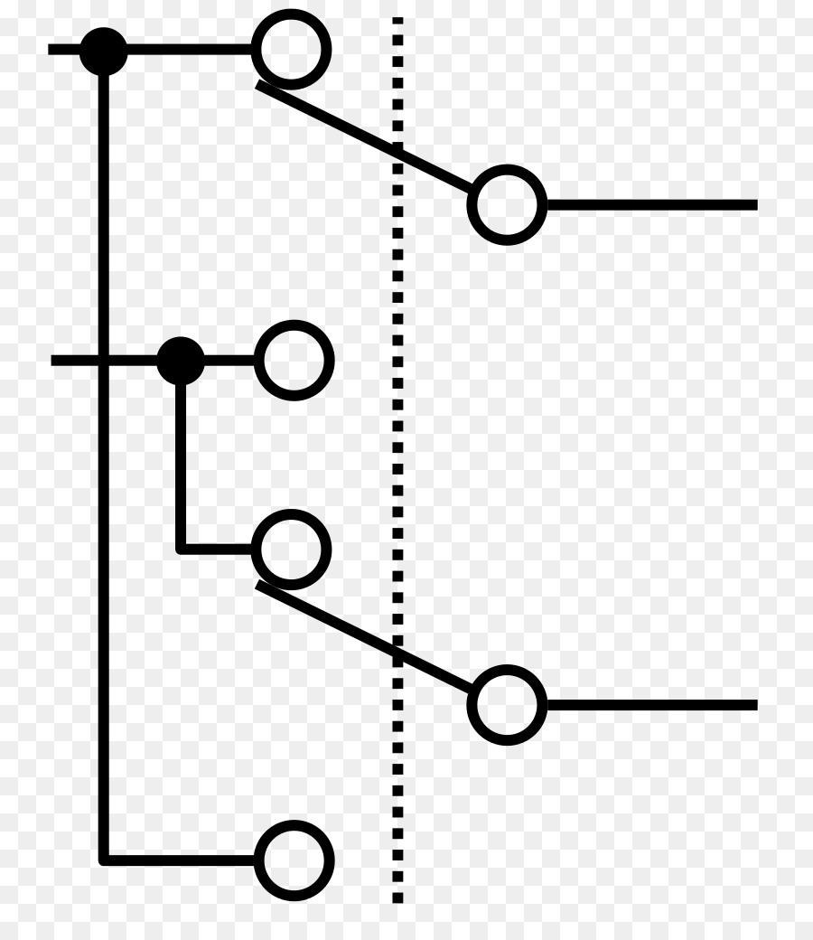 Elektrik Anahtarları，Kablolama Diyagramı PNG
