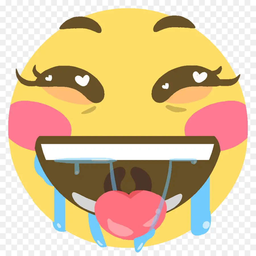 Salya Akıtan Emoji，Yüz PNG