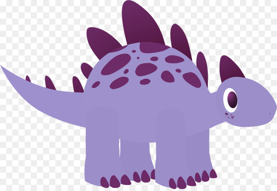 Pembe Dinozor，Stegosaurus PNG