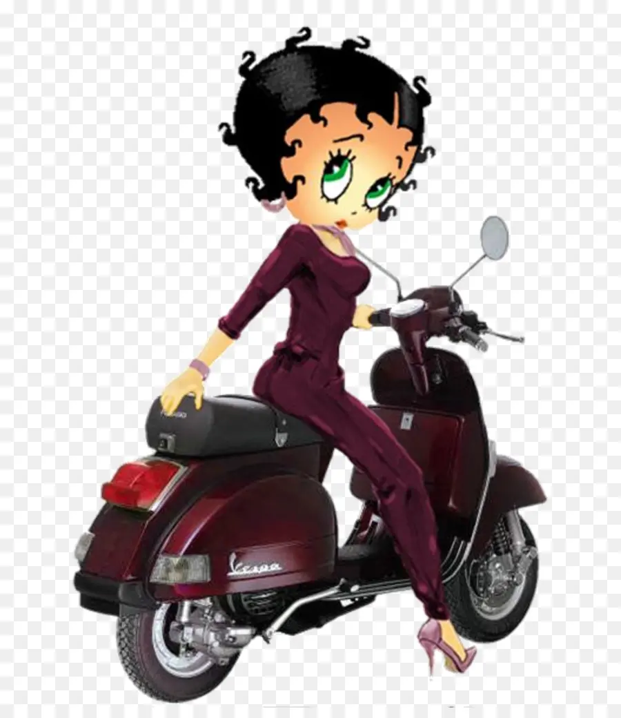 Scooter'daki çizgi Film Karakteri，Scooter PNG