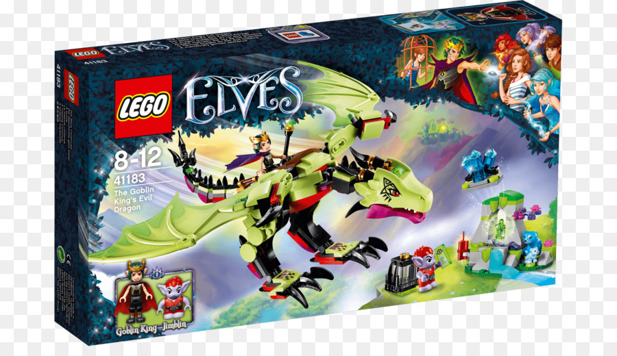41183 Lego Goblin Kralın şeytani Ejderha Elfleri，Cin PNG