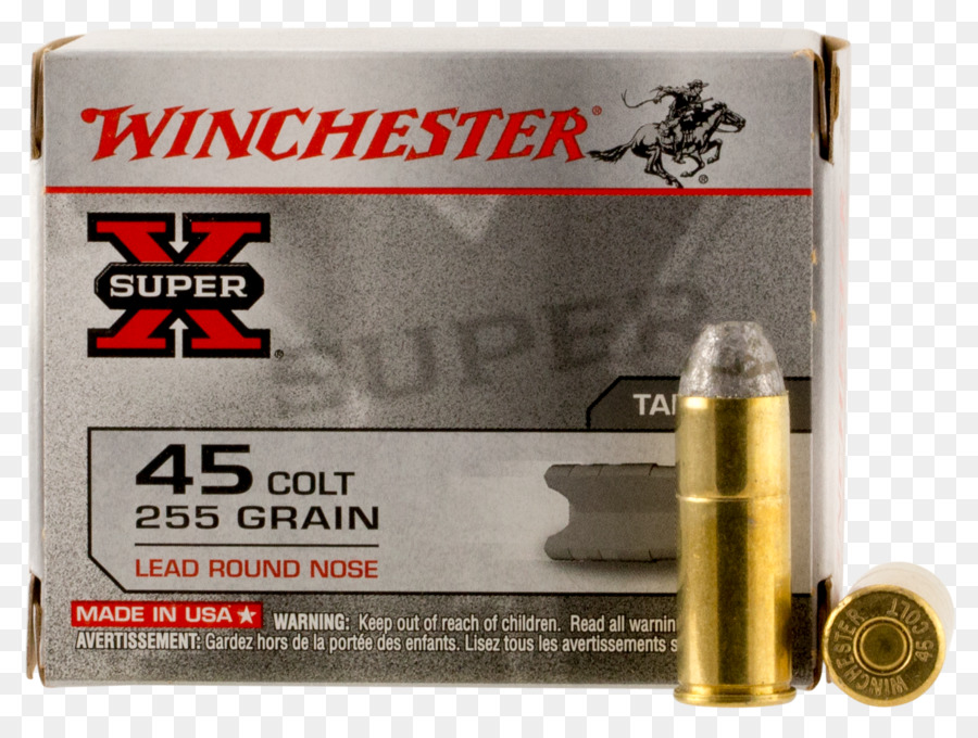 45 Colt，Winchester Yinelenen Silah şirketi PNG