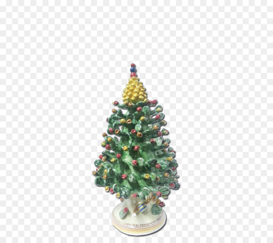 Noel Ağacı，Caltagirone Seramik PNG