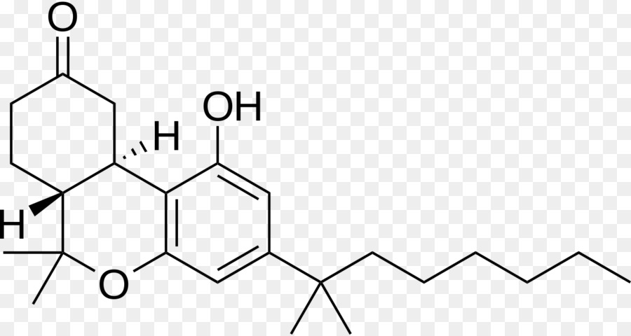 Tetrahidrokanabinol，Cannabidiol PNG
