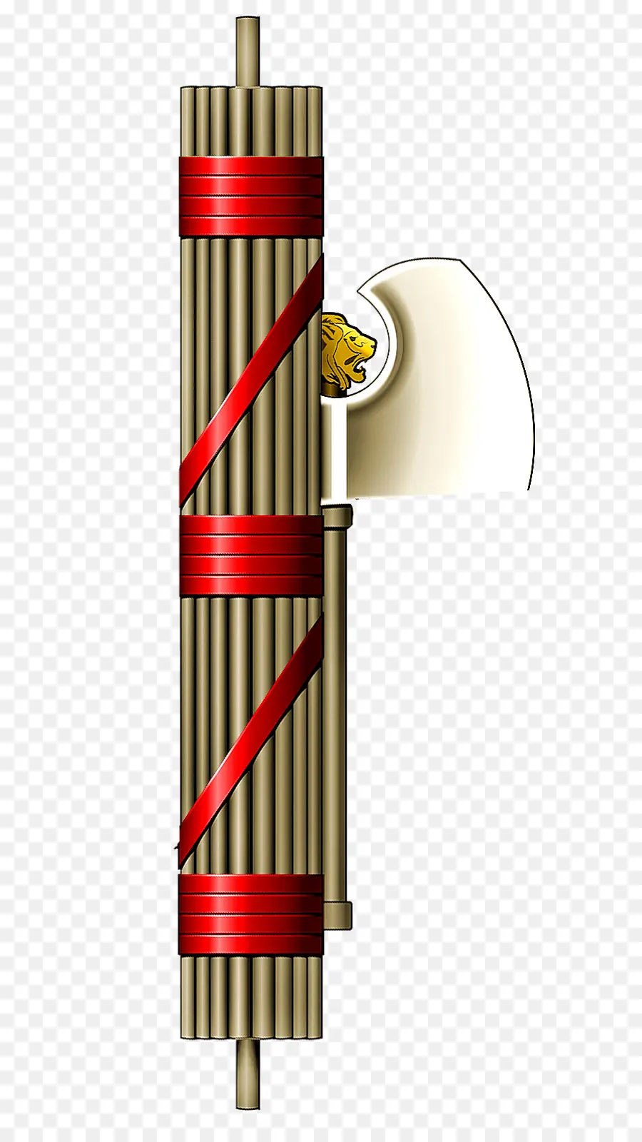 Fasces，Balta PNG