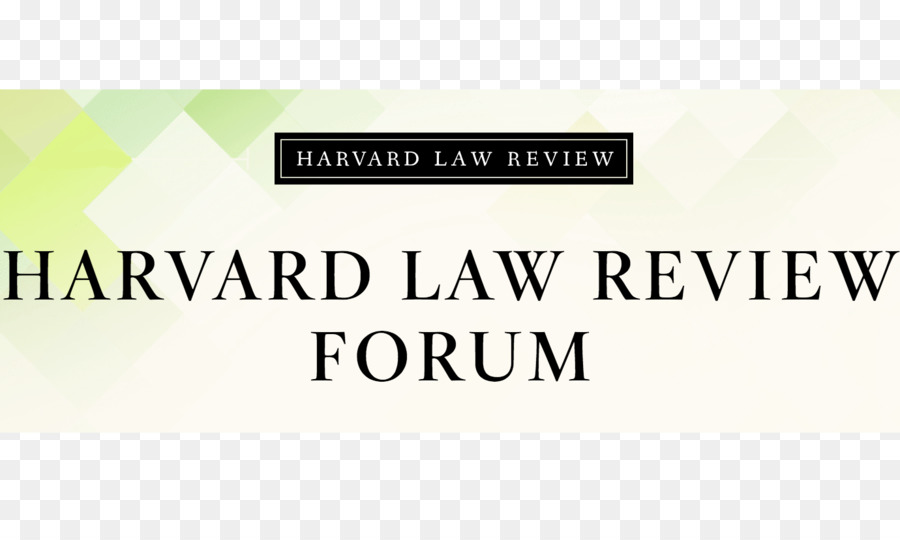 Harvard Hukuk Incelemesi，Ders Kitabı PNG