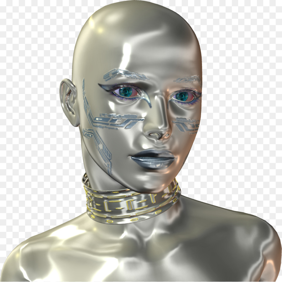 Beyaz Robot，Yapay Zeka PNG