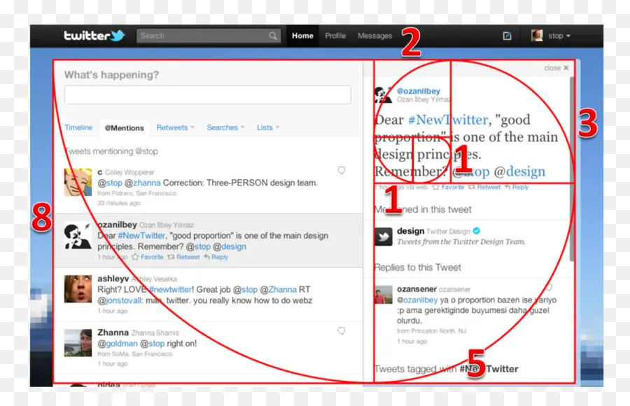 Twitter Tasarımı，Oranlar PNG