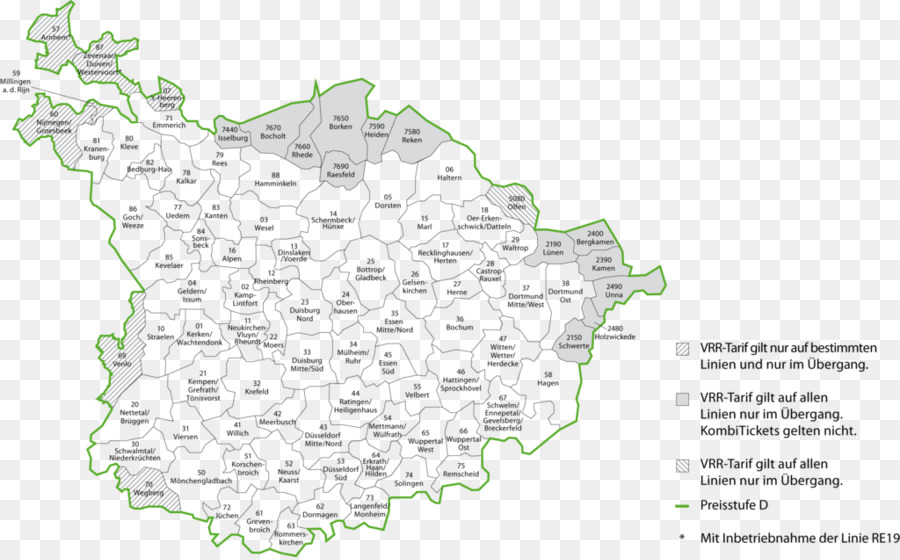 Otobüs，Verkehrsverbund Rhein Ruhr PNG