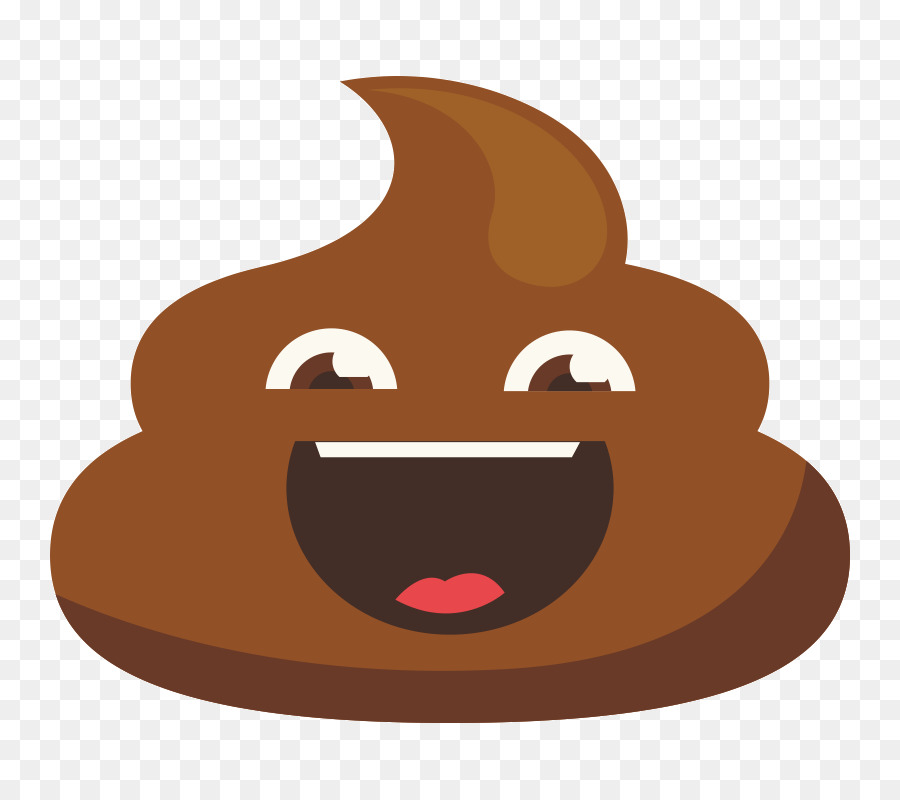 Kaka Emojisi，Gülümseyen PNG