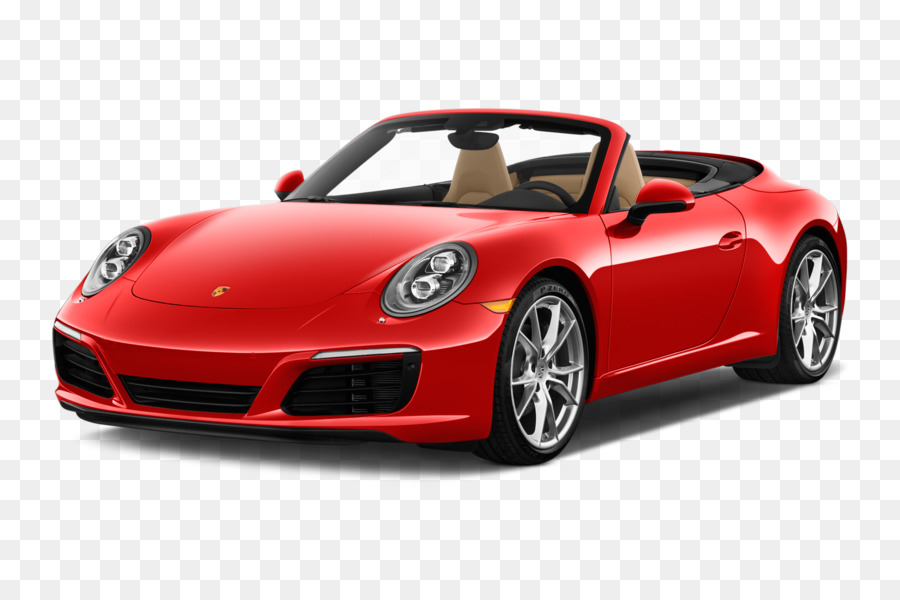 Kırmızı Spor Araba，Porsche PNG