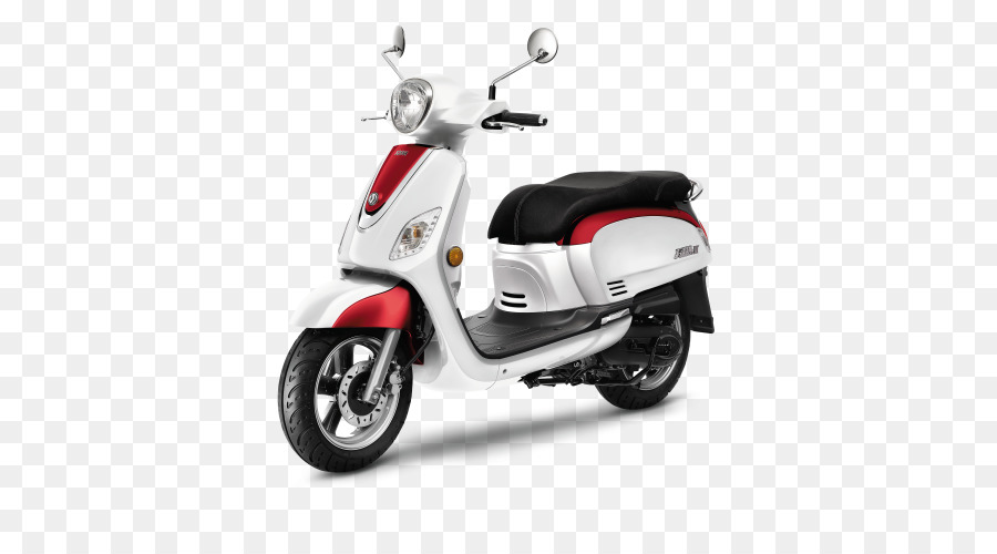 Beyaz Scooter，Motosiklet PNG