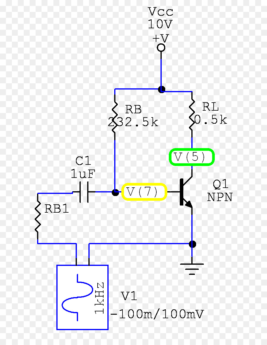 Bipolar Junction Transistör，Amplifikatör PNG