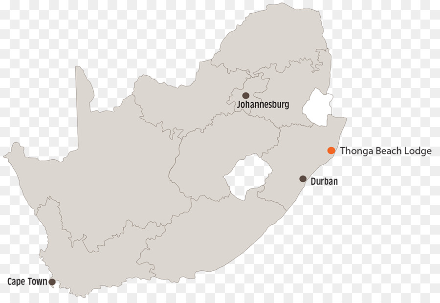 Güney Afrika，Harita PNG