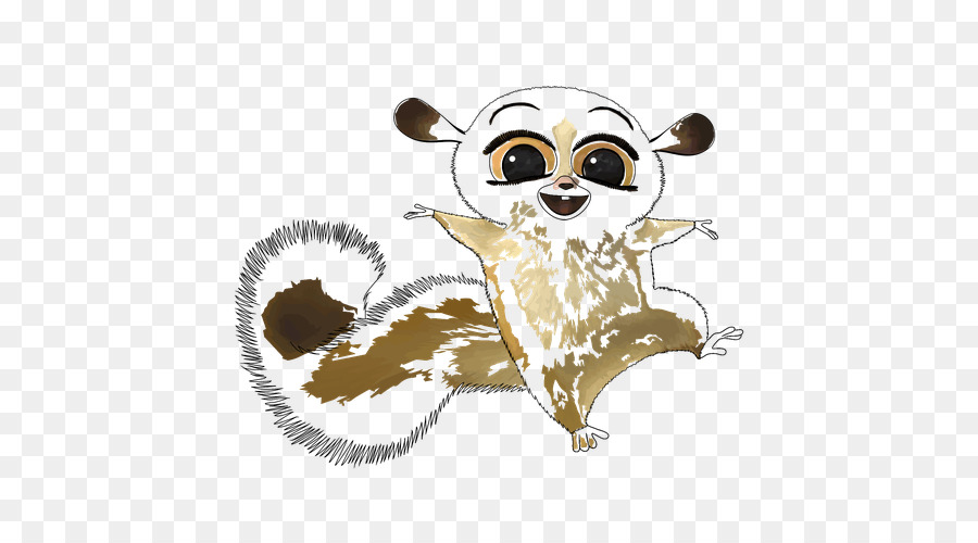 Sevimli Lemur，Karikatür PNG