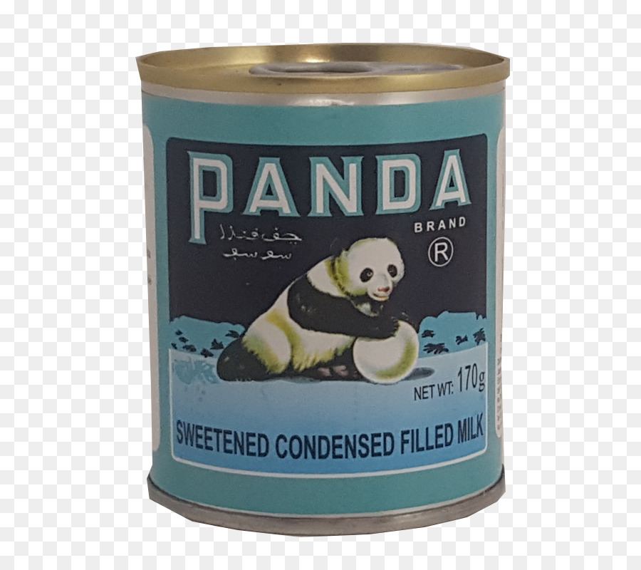 Şekerli Yoğunlaştırılmış Dolgulu Süt，Panda PNG