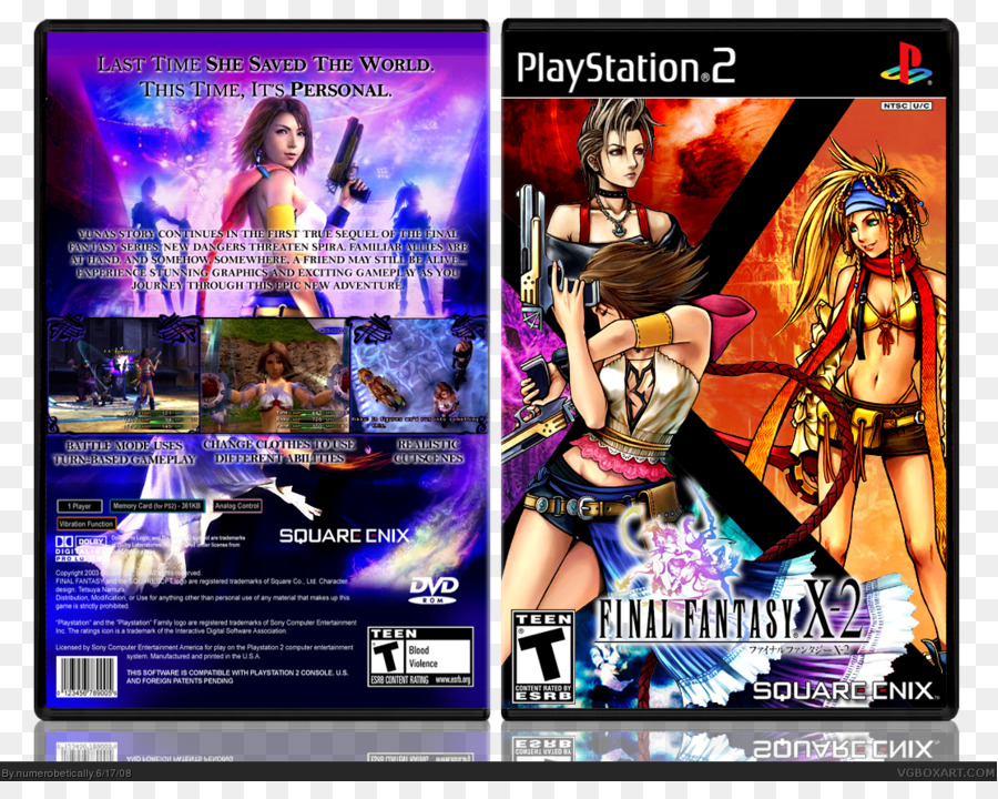 Final Fantasy X2，Final Fantasy B Yukarı Hd ™ PNG