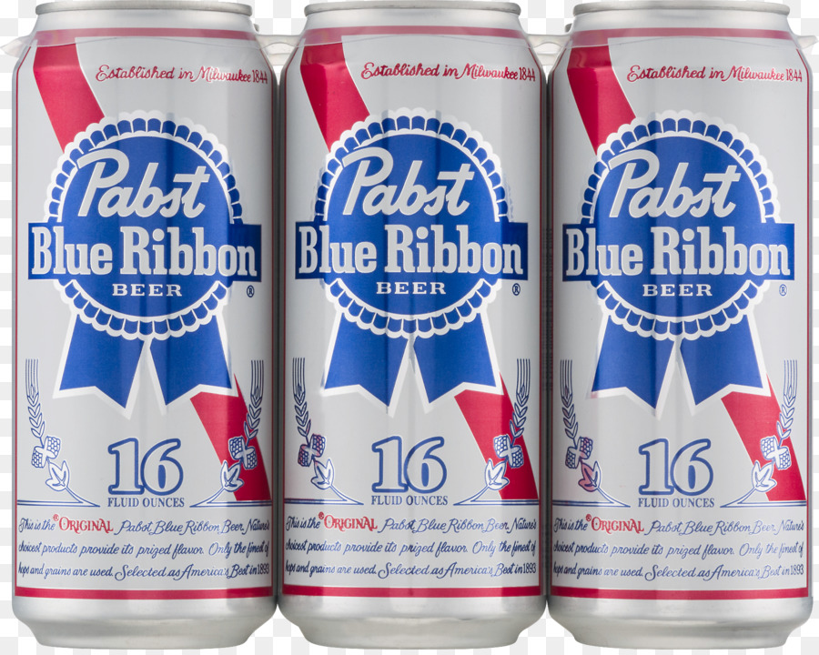 Pabst Blue Ribbon Bira Kutuları，Bira PNG