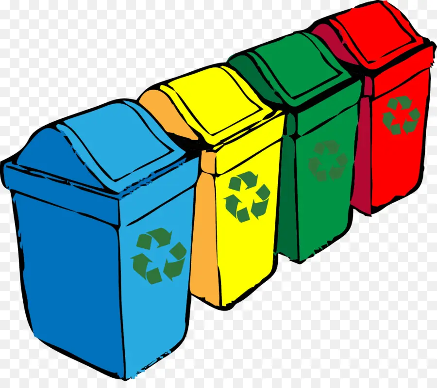 Geri Dönüşüm，çöp Kutuları Atık Kağıt Sepetleri PNG