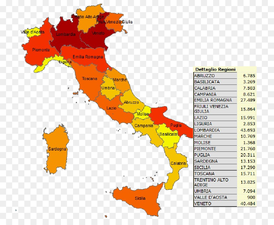 Merkezi İtalya，Harita PNG